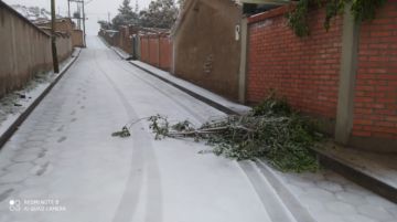 Hay nevada en la región del duoeste, de acuerdo con el pronóstico.