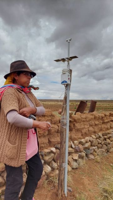 Además de los pronósticos, se emiten alertas sobre heladas y temperaturas críticas en el Altiplano de manera oportuna.