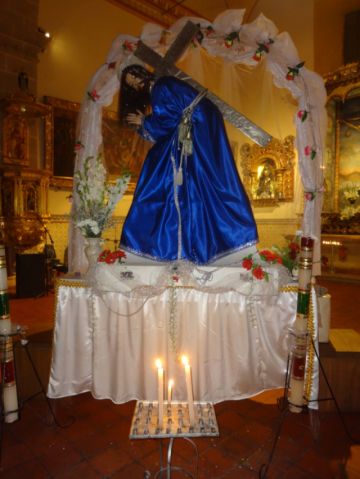 El Cristo de las caídas, de San Benito. 
