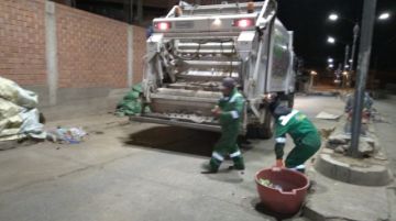 Trabajaron desde la madrugada.