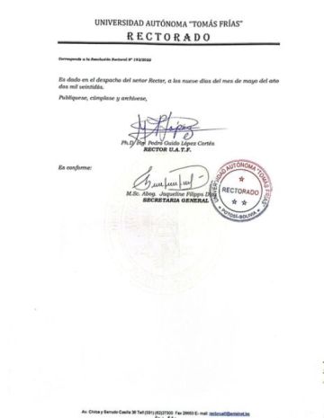 Documentos de la UATF