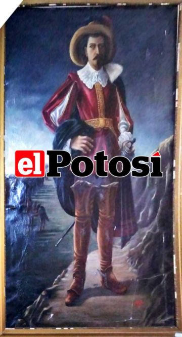 Cuadro en la presidencia del Concejo Municipal.