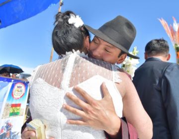 De las 34 parejas, 20 son de la región potosina y 14 son del interior del país, de varias ciudades.