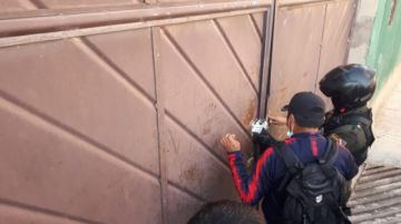 El funcionario estaba en un ambiente donde se almacena lo secuestrado por la intendencia
