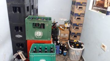 El funcionario estaba en un ambiente donde se almacena lo secuestrado por la intendencia