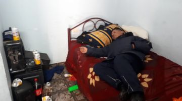 El funcionario estaba en un ambiente donde se almacena lo secuestrado por la intendencia