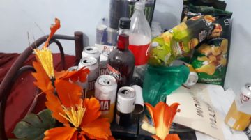El funcionario estaba en un ambiente donde se almacena lo secuestrado por la intendencia