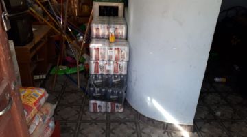 El funcionario estaba en un ambiente donde se almacena lo secuestrado por la intendencia