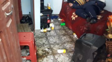 El funcionario estaba en un ambiente donde se almacena lo secuestrado por la intendencia