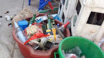 El funcionario estaba en un ambiente donde se almacena lo secuestrado por la intendencia