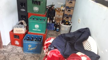 El funcionario estaba en un ambiente donde se almacena lo secuestrado por la intendencia