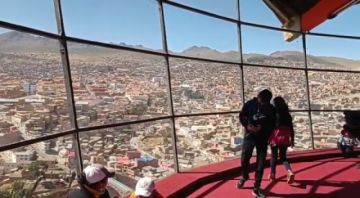 Alcalde rehabilita el Mirador Giratorio Pary Orcko