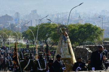 Los actos de este viernes. Foto APG
