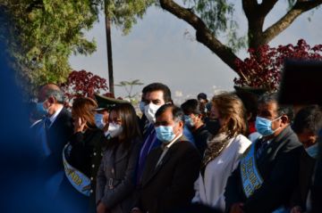 Los actos de este viernes. Foto APG