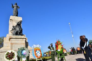 Los actos de este viernes. Foto APG