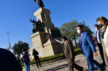Los actos de este viernes. Foto APG