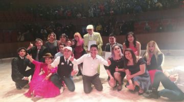 El Sambo Salvito, La sanguchera de la esquina, Maridos exprimidos y El cumpleaños del Warjata fueron las obras que presentó en el teatro potosino.
