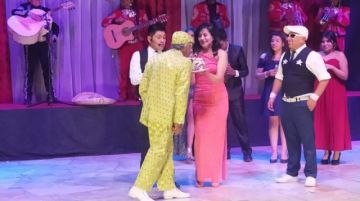El Sambo Salvito, La sanguchera de la esquina, Maridos exprimidos y El cumpleaños del Warjata fueron las obras que presentó en el teatro potosino.