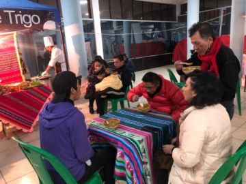 La feria de la lagua fue organizada por el Instituto Portocarrero.