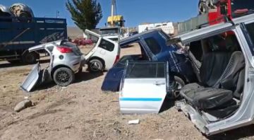 Autos incautados se cortan y subastan en la aduana