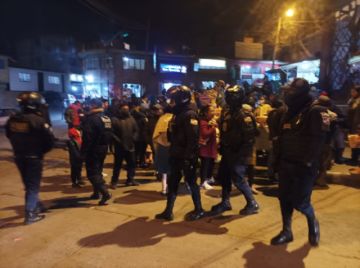 Se intervino las fogatas en diferentes zonas de la ciudad.