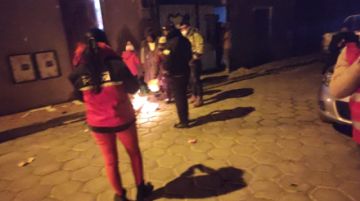 Se intervino las fogatas en diferentes zonas de la ciudad.