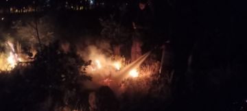 Se intervino las fogatas en diferentes zonas de la ciudad.