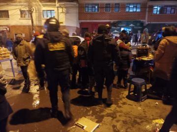 Se intervino las fogatas en diferentes zonas de la ciudad.