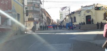 Varios puntos de la ciudad están bloqueados.