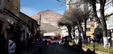 Varios puntos de la ciudad están bloqueados.