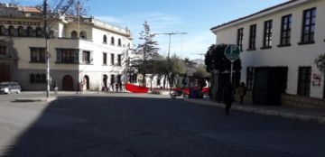 Varios puntos de la ciudad están bloqueados.