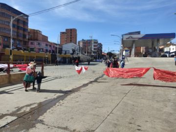 Varios puntos de la ciudad están bloqueados.
