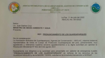 Guardaparques se declaran en emergencia y exigen al Sernap que pare la persecución