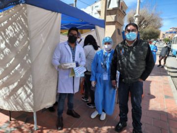 Los puestos de salud trabajarán desde las 8:00 hasta las 14:00 FOTO COORD. RED DE SALUD POTOSÍ