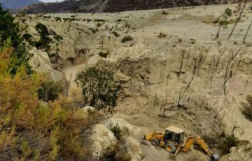 La Paz: Alcaldía detecta movimiento ilegal de tierras en área protegida Mallasilla