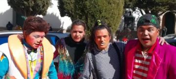 Payasos anuncian competencia de tres días en Potosí