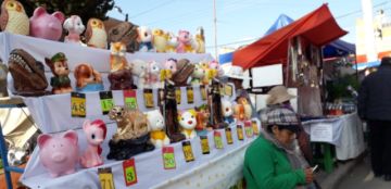 Serán cinco los fines de semana en los que los artesanos expondrán sus productos en la tradicional zona potosina. La alasita cierra en octubre.