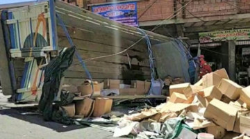 Tránsito dice que camión que ocasionó accidente múltiple aún no hizo su inspección vehicular