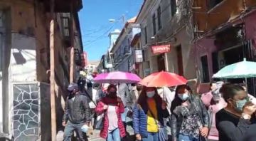 Potosinos marchan por el litio, Cerro Rico y censo