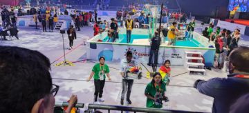 Bolivia marca un hito y acaba 4º en el final de robótica