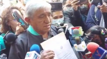 Alcalde Arias entrega una carta al Presidente por el censo 2023: "En sus manos está la paz del país"