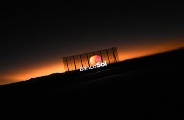 BancoSol realizó su acto en el Salar de Uyuni FOTO Juan Quisbert  APG