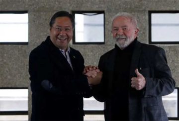 Presidente Arce habla por teléfono con Lula y le expresa la ‘firme decisión de trabajar de forma coordinada y permanente’