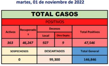 Reporte departamental del Sedes Potosí