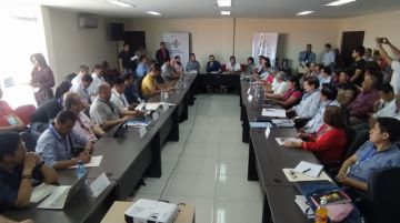 La reunión que se realiza en Trinidad.