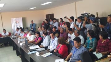 La reunión que se realiza en Trinidad.