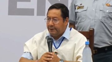 “El tema del Censo se utilizó como instrumento de desestabilización”, denuncia el presidente Arce