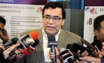El diputado Mercado este lunes. Foto: Prensa Diputados.