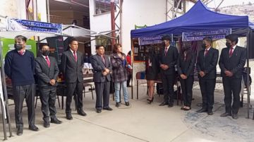 Los estudiantes participaron de una feria de sistemas informáticos