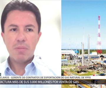 YPFB califica de “hito” venta de gas este año